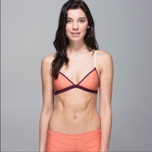 Lululemon Water Surf to Sand Triangle Bathing Suit‎ Bikini Top